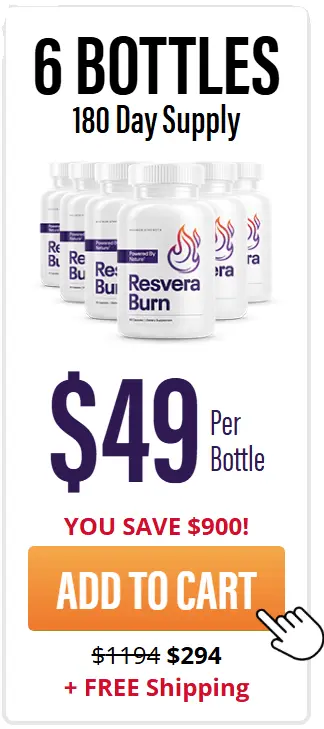 Buy ResveraBurn 6 Bottle